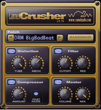 The ever reliable CamelCrusher. This thing has been used on so many big tracks...