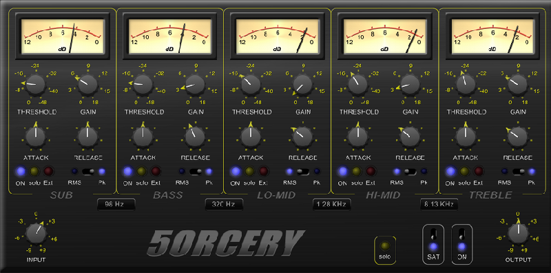 5ORCERY , A Different Approach – Free Multiband Compressor For Windows