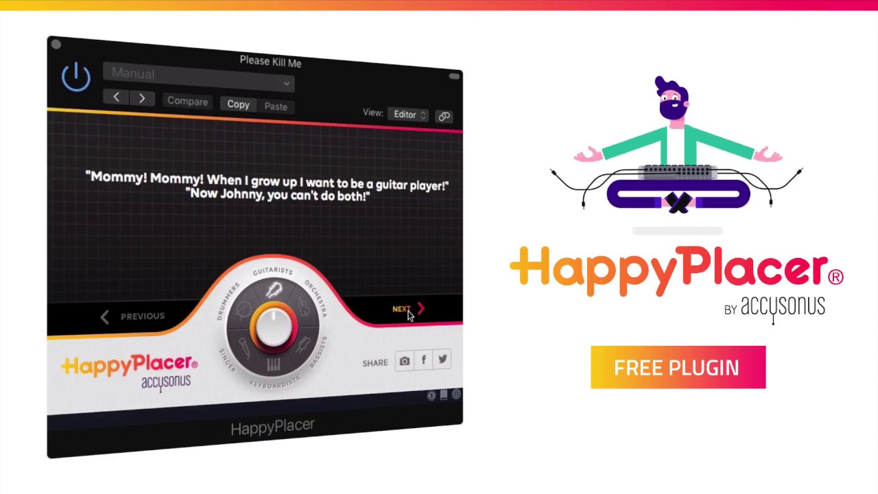 Favourite New Plugin – HappyPlacer®: The world’s first plugin that sends music makers to their happy place